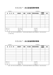 深圳佳兆业地产公司行政管理全套表单_49页