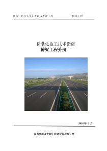 高速公路改扩建工程桥梁标准化（DOC166页）