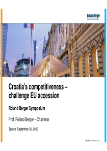 罗兰·贝格-CroatiasCompetitiven
