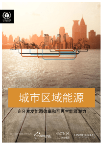 联合国环境署《城市区域能源》报告中文版